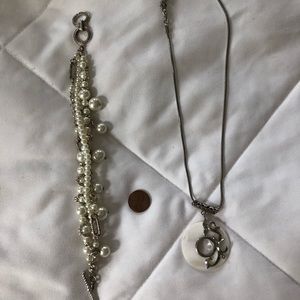 Necklace and bracelet